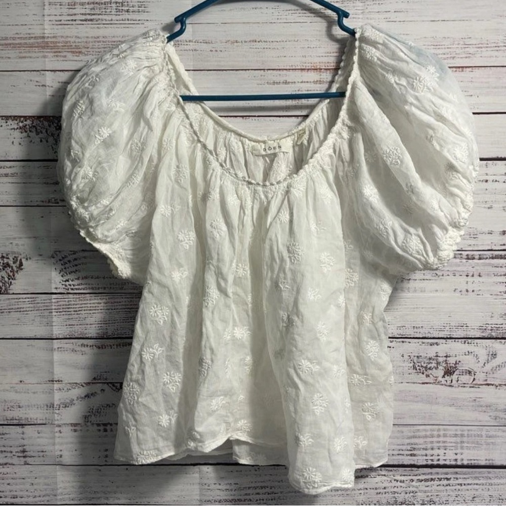 Doen Pomeline Blouse in Salt